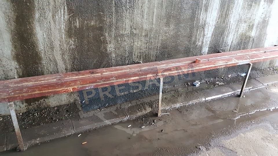 FOTO/VIDEO. Culmea reabilitării. Apa curge în șiroaie sub Podul Decebal