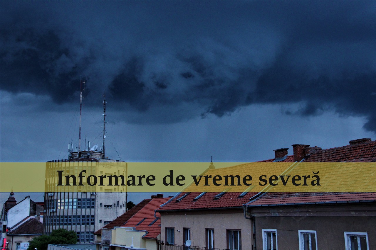 Informarea de vreme severă, actualizată. Când expiră avertismentul meteorologilor