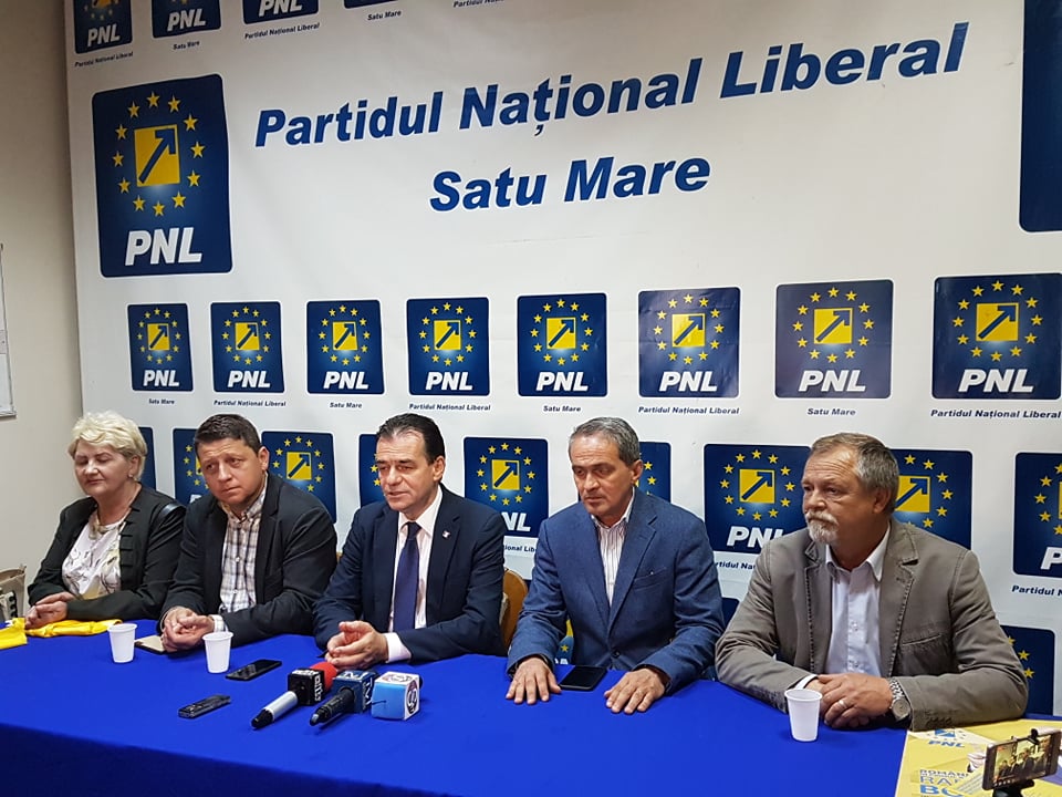 Ludovic Orban, la Satu Mare: ”PNL va obține cel mai bun scor de până acum în Satu Mare”