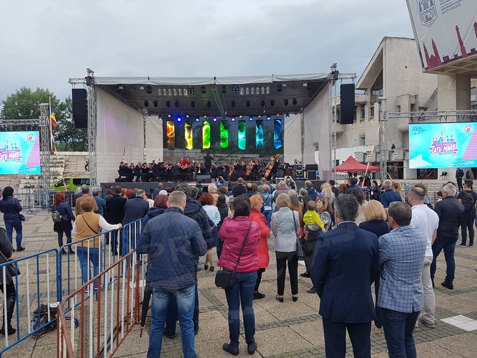 FOTO/VIDEO. S-a dat startul la Zilele Orașului Satu Mare. Urmează o noapte explozivă