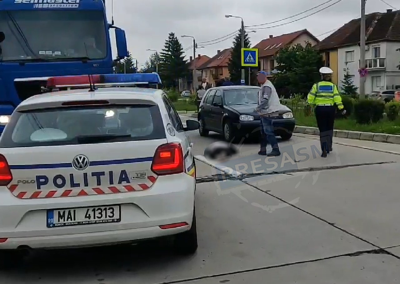 FOTO/VIDEO. Femeia lovită pe trecerea de pietoni de o mașină a decedat. Tragedie pe Drumul Botizului