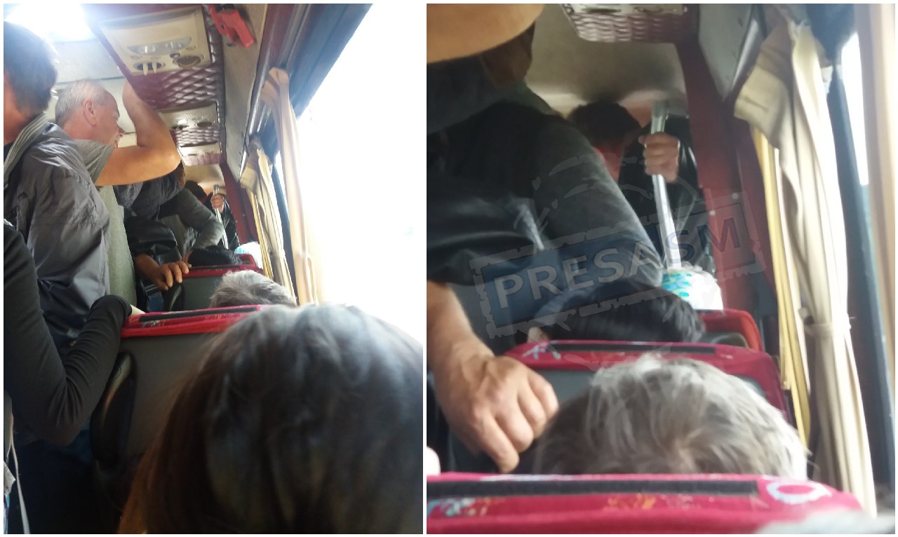 FOTO. Navetiștii din Satu Mare, batjocoriți de transportatori. Autoritățile dorm liniștite