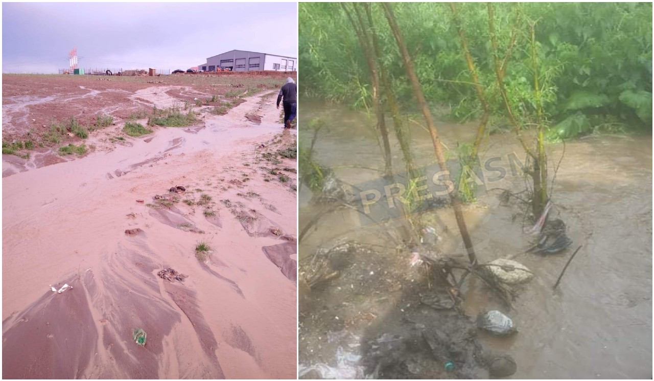 FOTO/VIDEO. Zone inundate în județul Satu Mare. Averse și grindină