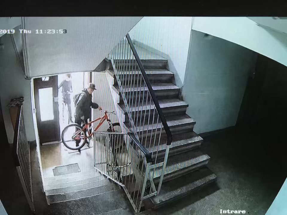 FOTO. Cum fură minorii din blocuri, în centrul municipiului Satu Mare. Căutați pe internet