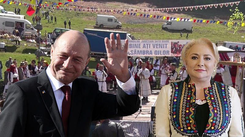 OFICIAL. Traian Băsescu și Viorica Dăncilă vin cu partidul după ei la Sâmbra Oilor