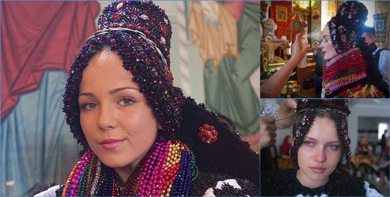 FOTOREPORTAJ. Miresele spectaculoase ale Țării Oașului. Rochii de zeci de kg, la mii de euro