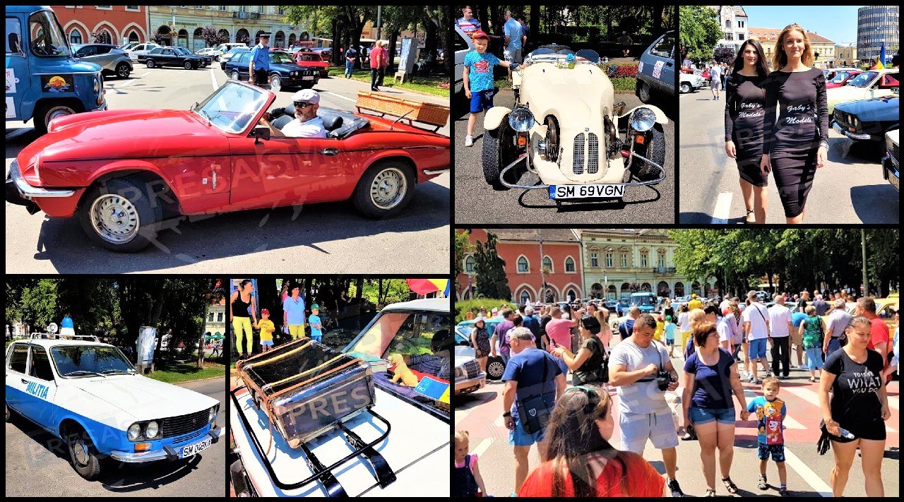 FOTO/VIDEO. Zeci de DACII, de toate ”vârstele”, în centrul Sătmarului! Un eveniment de zile mari