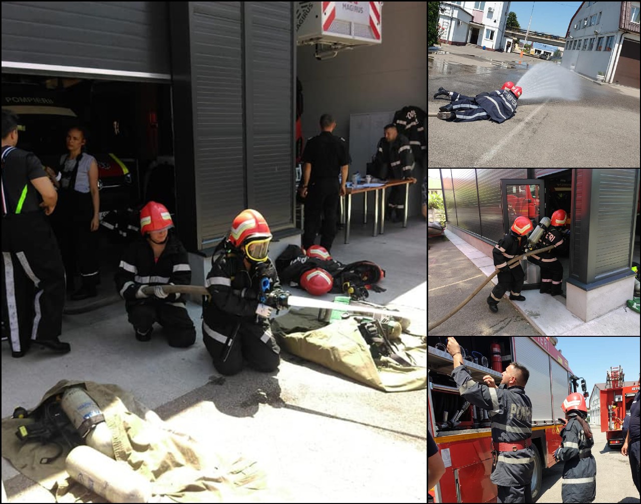 FOTO/VIDEO. Salvatori din pasiune. Cursul foarte dificil, trecut cu brio de tinerii sătmăreni