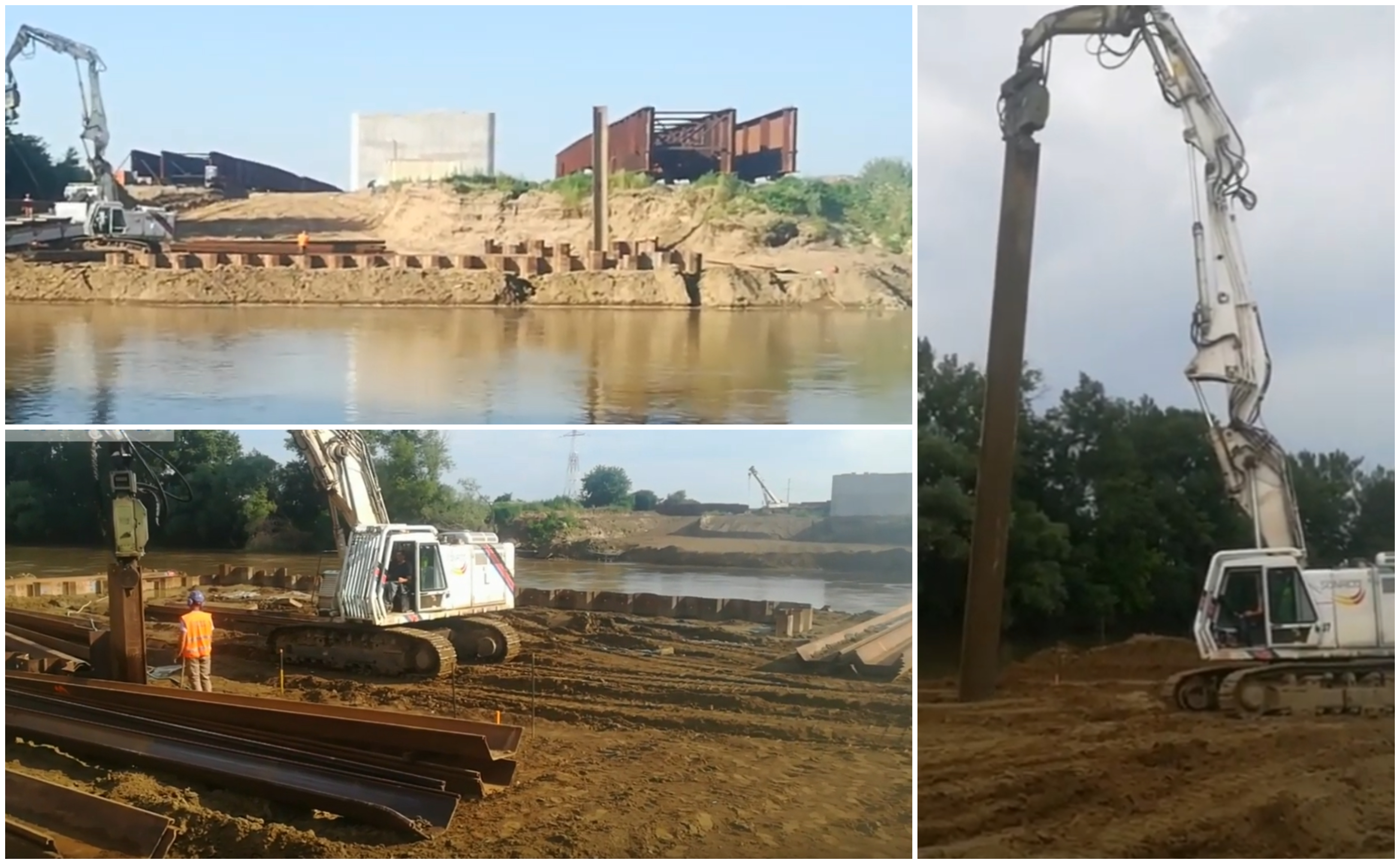 VIDEOREPORTAJ de pe viitoarea centură a Sătmarului. Cum arată al ”patrulea pod” peste Someș