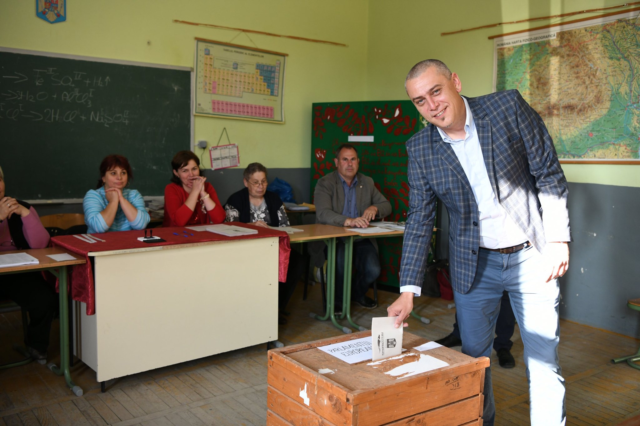 Deputatul parlamentar Magyar Lóránd a votat la Porumbești