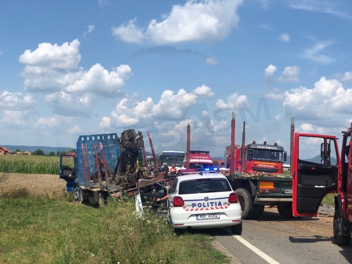 FOTO/VIDEO. Accident mortal în județul Satu Mare! Un mort și un rănit grav