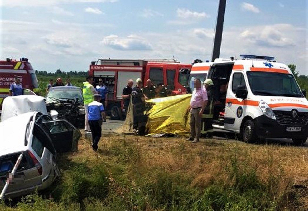 FOTO. Șofer de TIR mort de beat, din Satu Mare, a omorât un sătmărean și a fugit!