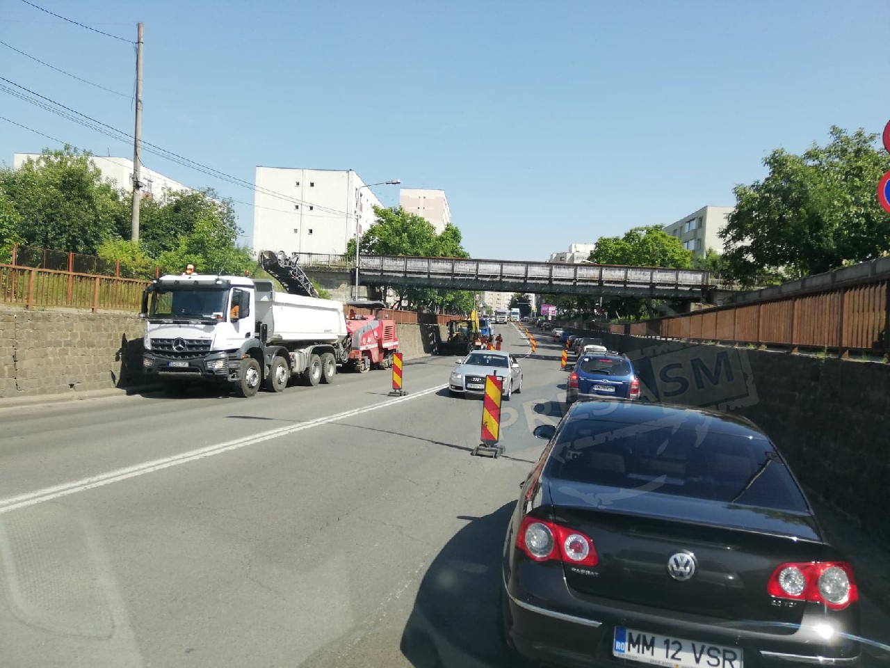 FOTO. Se închide circulația pe B-dul Goga! Apaserv începe lucrări de modernizare