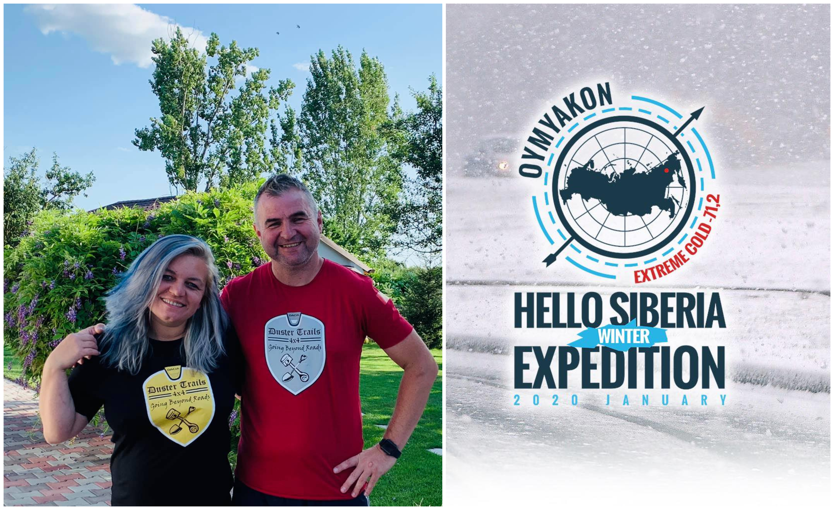 FOTO. Soții Bertici, o nouă superaventură în Siberia! Expediție unică a unor români