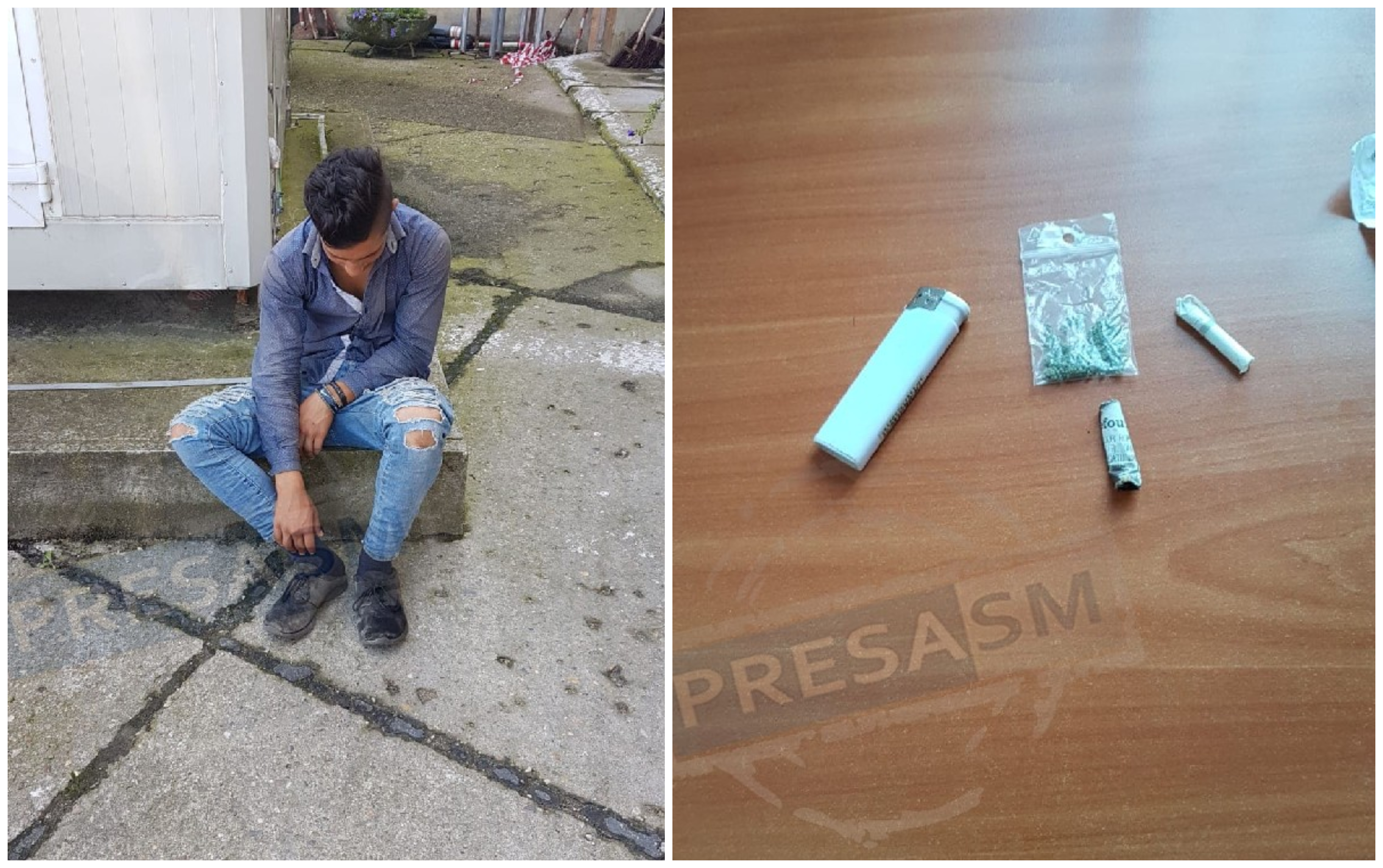 FOTO/VIDEO. A fost identificat minorul care se droghează în plină stradă. Are doar 15 ani!