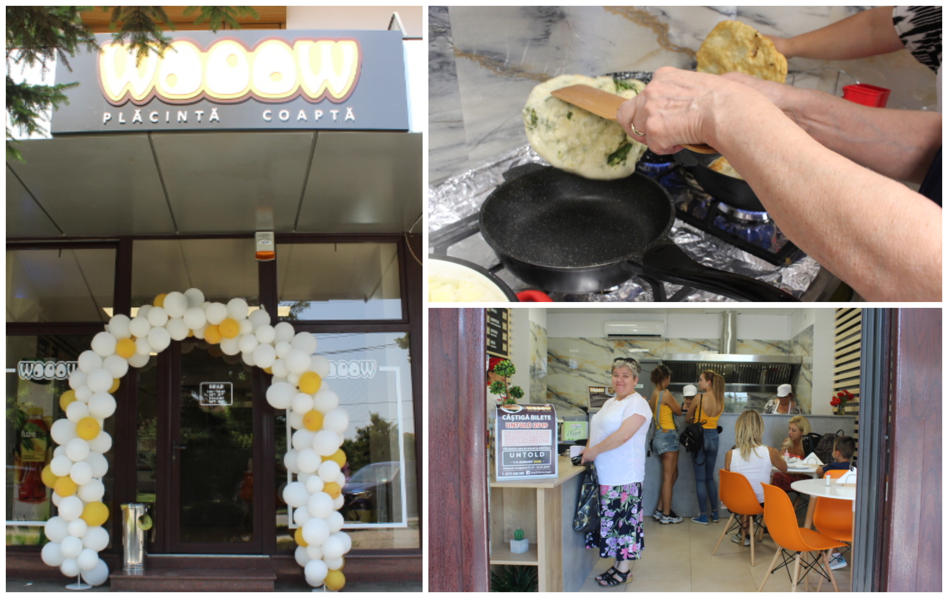 FOTO. WOOOW, cea mai nouă plăcintărie din Satu Mare! Te trimite direct la UNTOLD