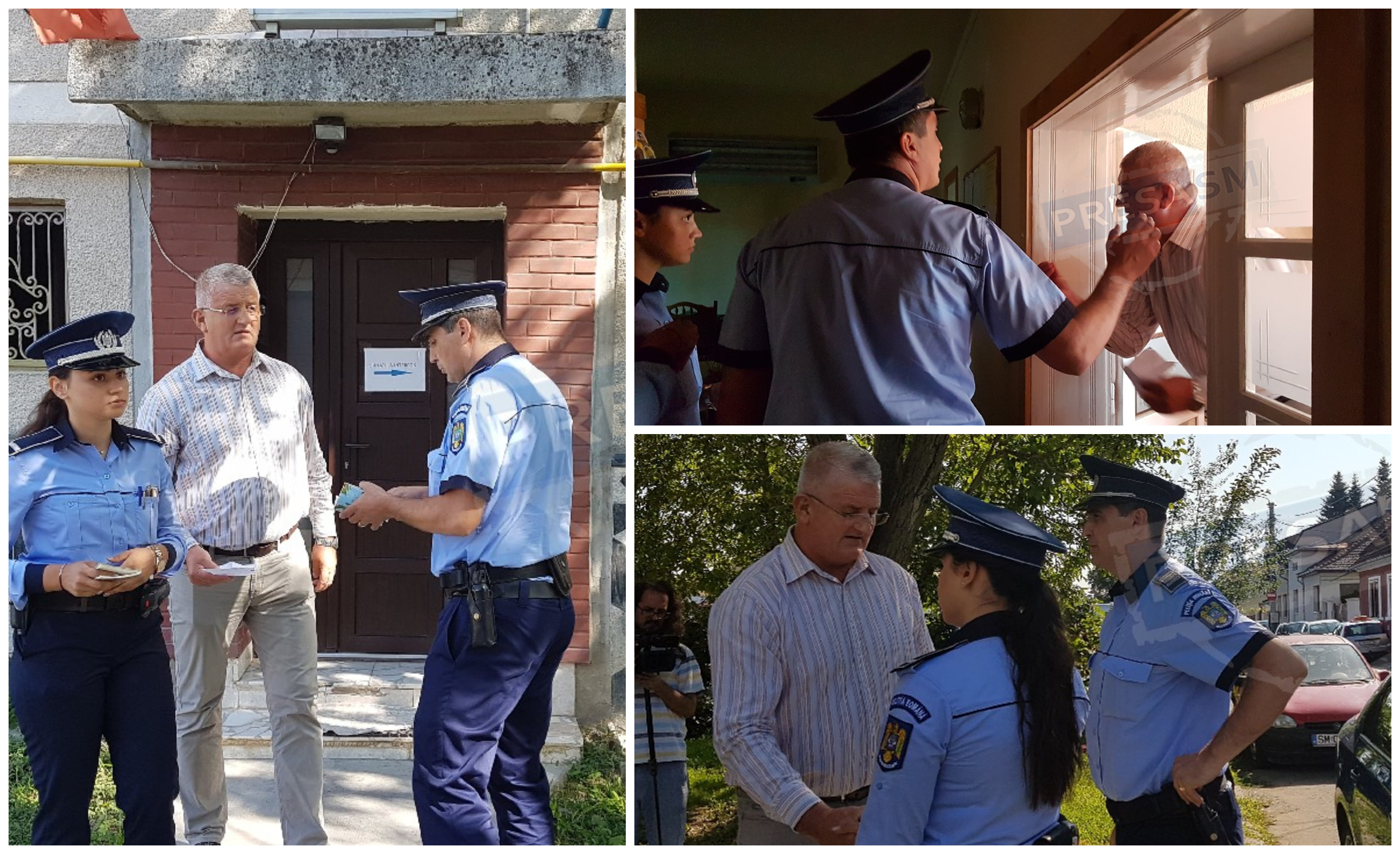 VIDEO. Scandal monstru și amenințări într-o instituție publică din Satu Mare. Poliția a intervenit