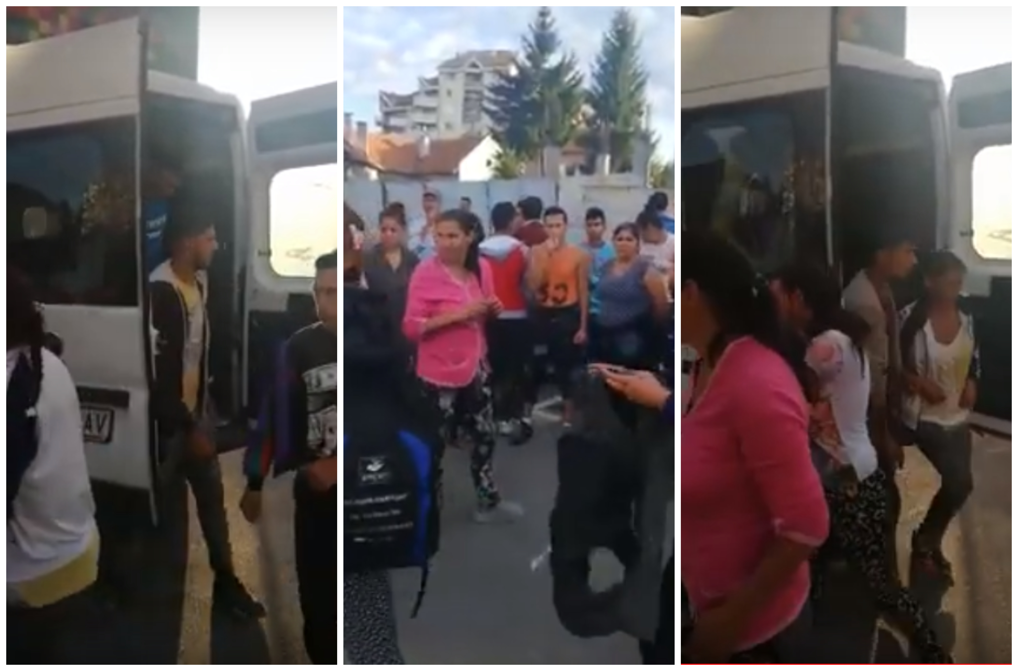 VIDEO. 48 de oameni într-o dubiță! Captura polițiștilor, demnă de Cartea Recordurilor
