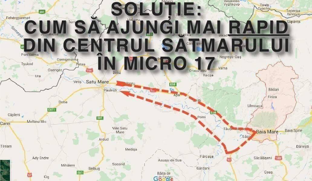 FOTO PARODIE. Cum să ajungi mai repede din centru în Micro 17