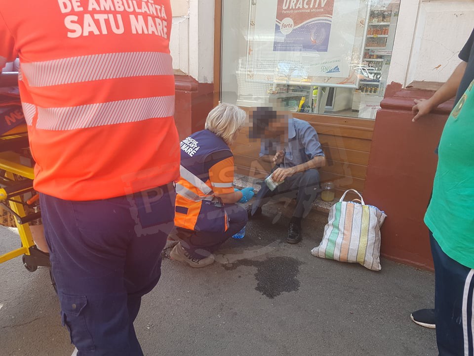 FOTO. Canicula face victime în continuare. Bărbat transportat la spital