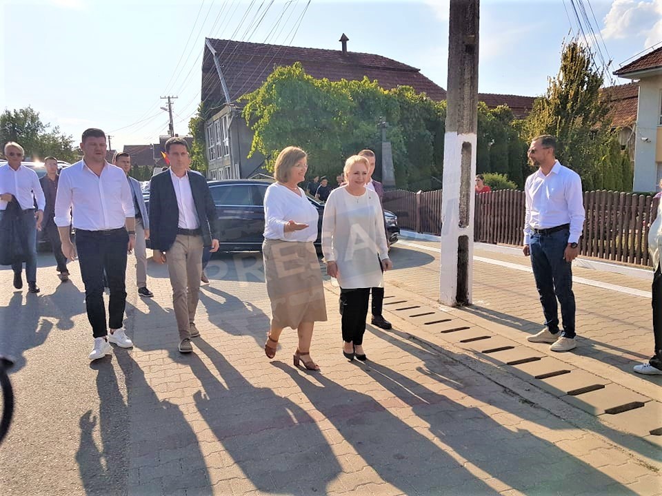FOTO/VIDEO. Viorica Dăncilă, la Satu Mare: Debut de campanie, în fieful PSD