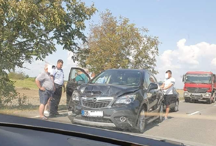 FOTO. Un nou accident rutier pe DN19, între Botiz și Ciuperceni