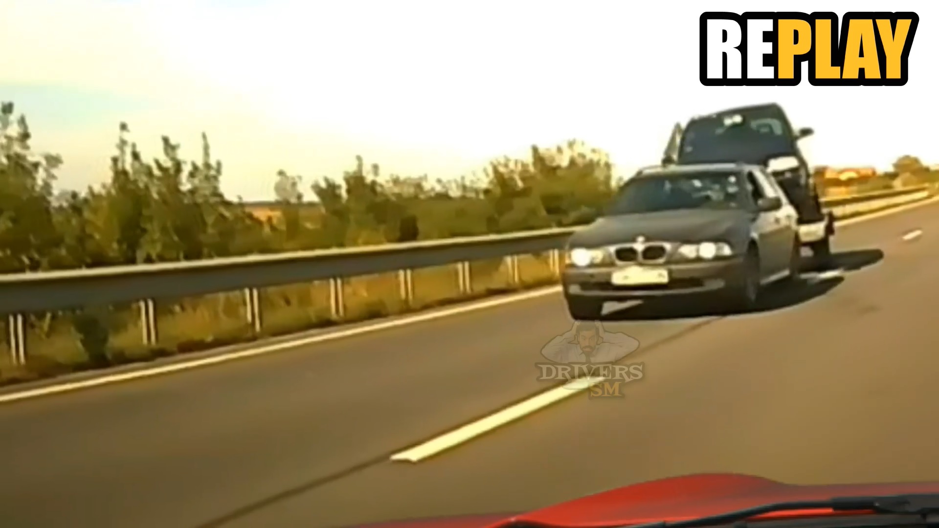 VIDEO. Pericol pe șosele, între Carei și Satu Mare! Incidentul putea duce la un accident