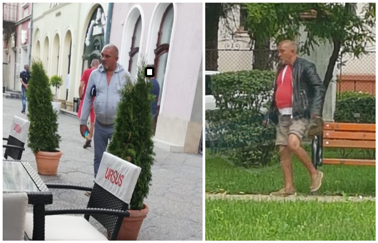 FOTO. Tupeu cât casa! A furat cu plasele, în plină zi, dintr-un local din centrul Sătmarului