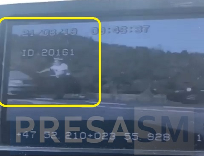 VIDEO. Polițist accidentat grav de o mașină! A fost preluat de un elicopter SMURD!