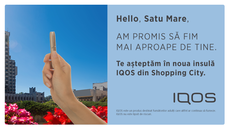 (P) Un nou IQOS Lounge își așteaptă prietenii în Shopping City, din 23 August