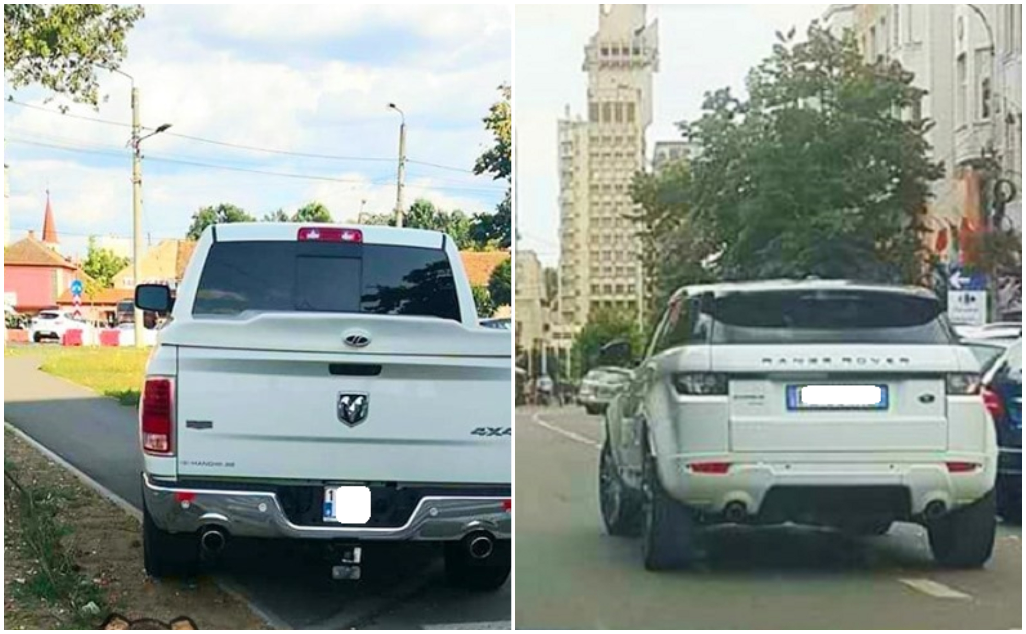FOTO. Așa se staționează în Occident. Ne arată unii șoferi reîntorși din ”civilizație”