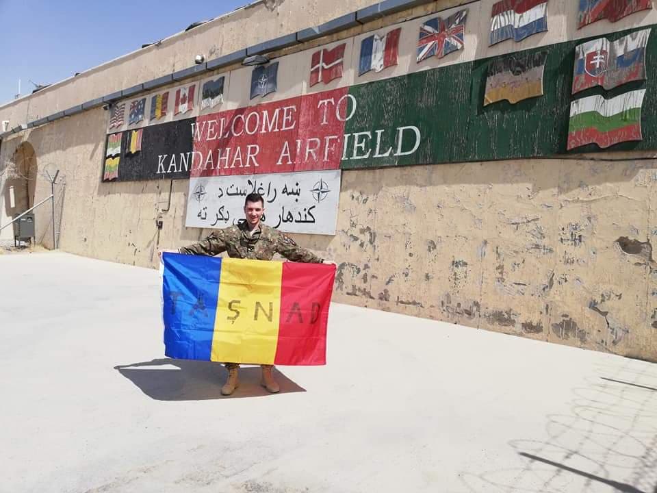 FOTO. Mesajul lui Emanuel, militarul din Tășnad premiat de americani