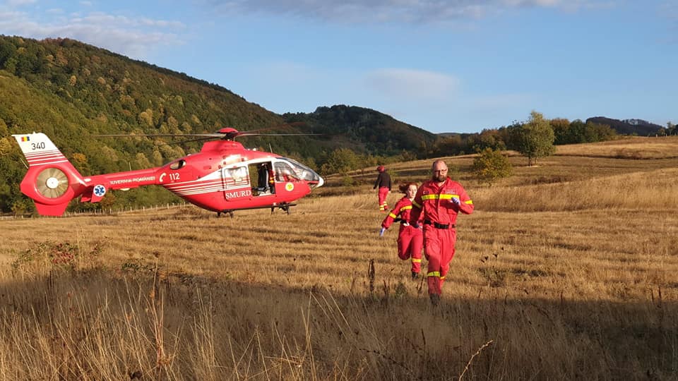 Mentőhelikopter vitte el a hadadnádasdi férfit