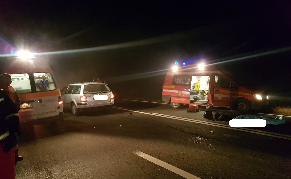 Accident mortal în județ. Un șofer din Ungaria a dat peste un sătmărean