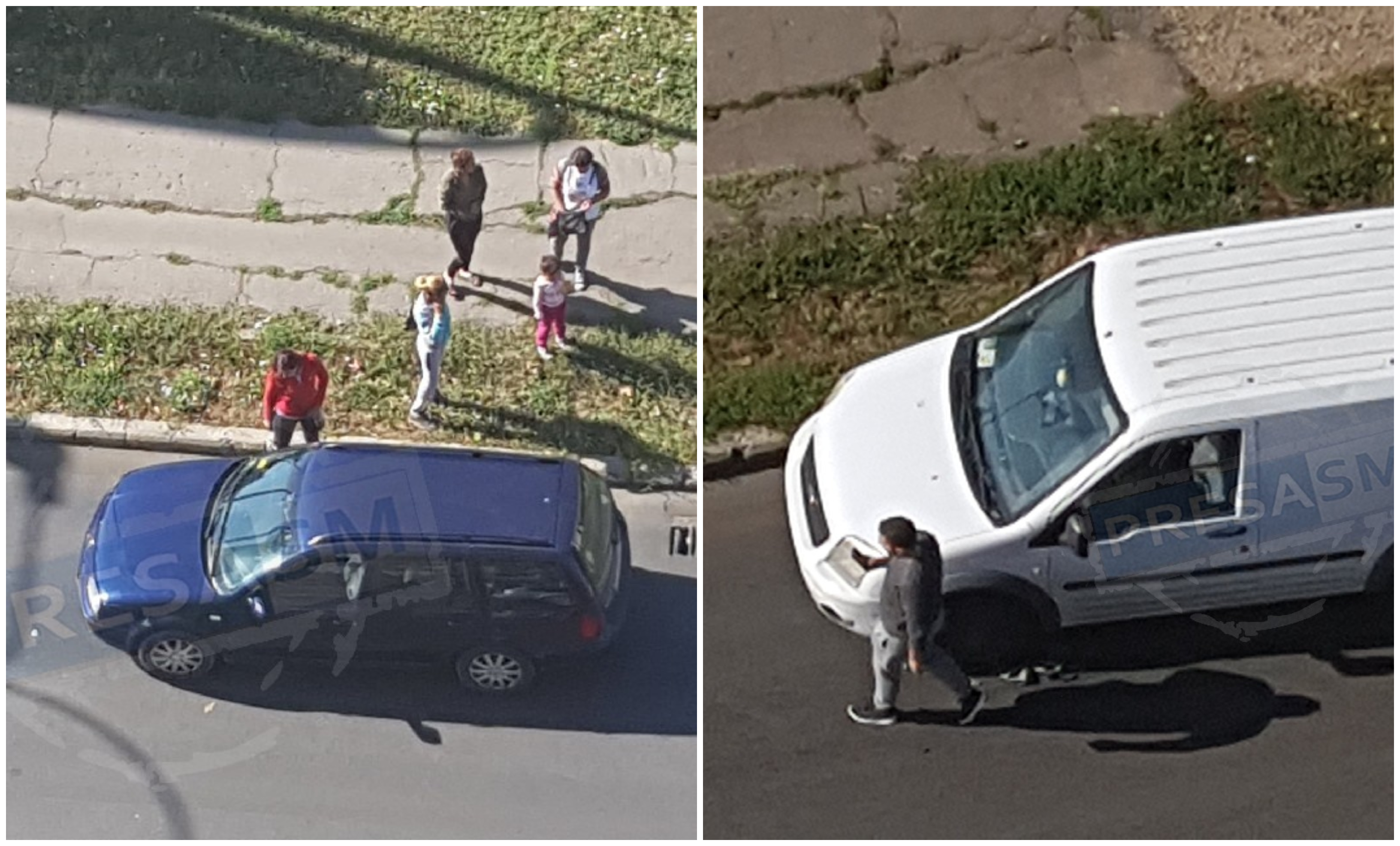 FOTO/VIDEO. Accident cu scandal pe B-dul Goga, din Satu Mare. Strigăte în public