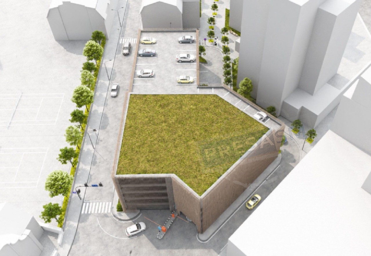 FOTO. Proiectul parcării supraetajate din centrul Sătmarului. Vă prezentăm primele imagini!