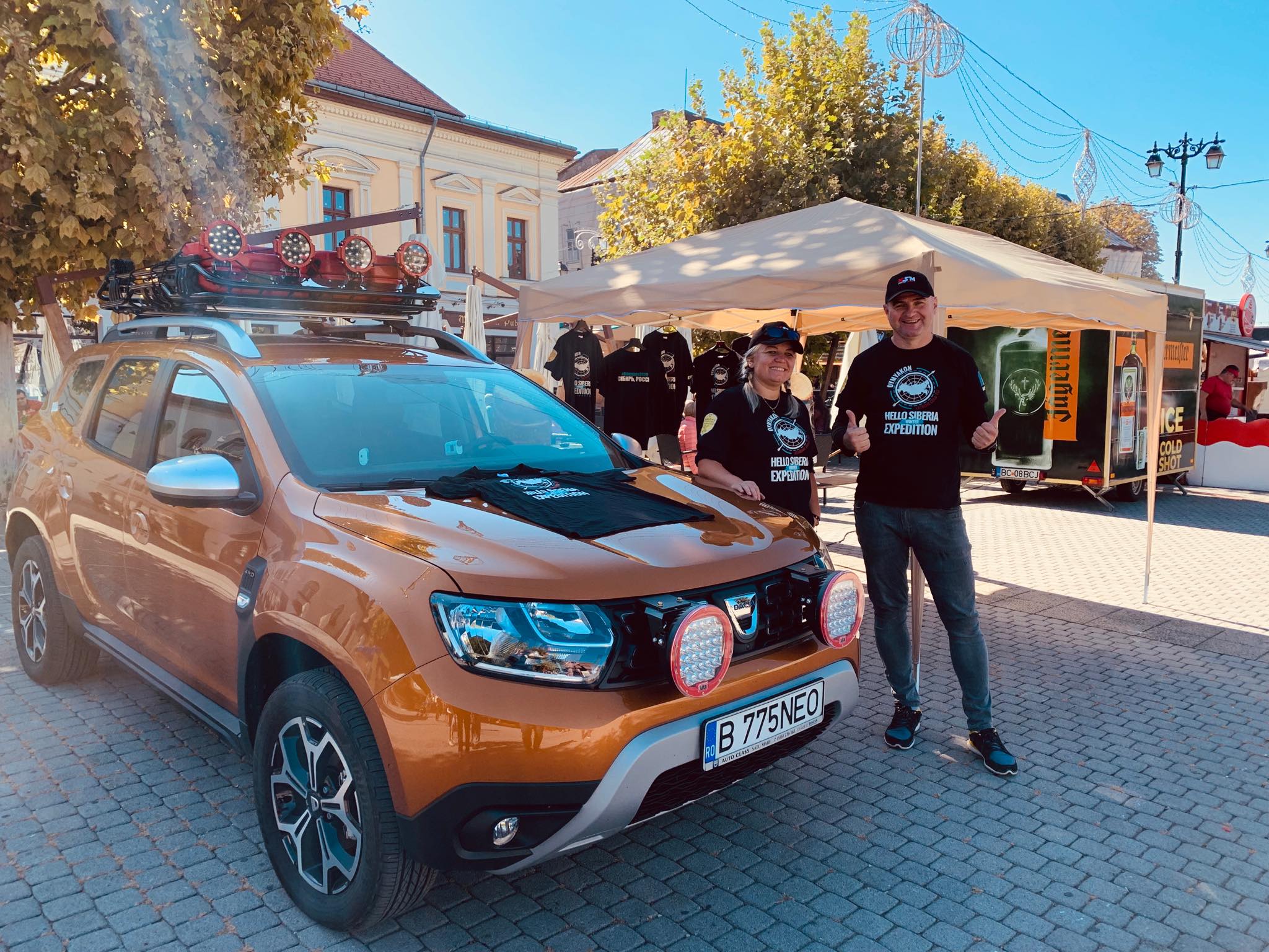 FOTO. Doi soți din Satu Mare, într-o expediție unică! Spre cel mai friguros loc din lume