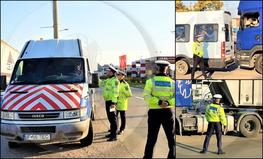 FOTO. Filtre de amploare pe șosele din Satu Mare. Șoferii, luați la puricat de polițiști
