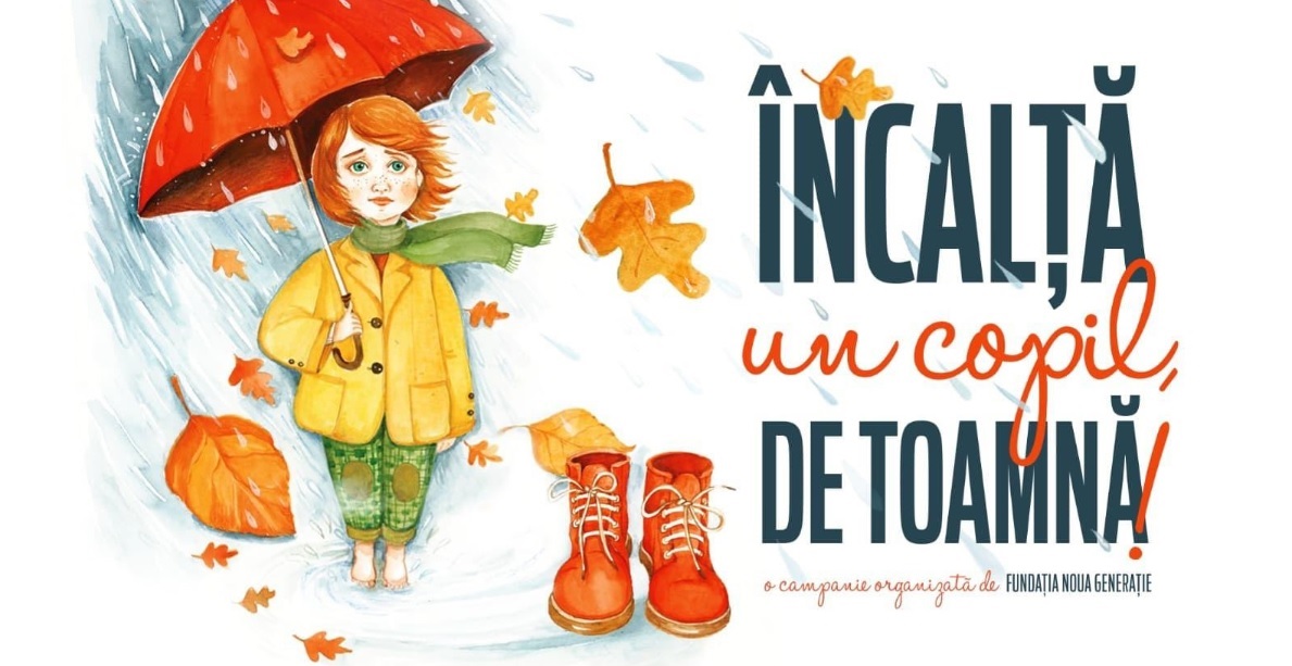 Mirela Retegan, campanie umanitară în județ: Încalță un copil, de toamnă!
