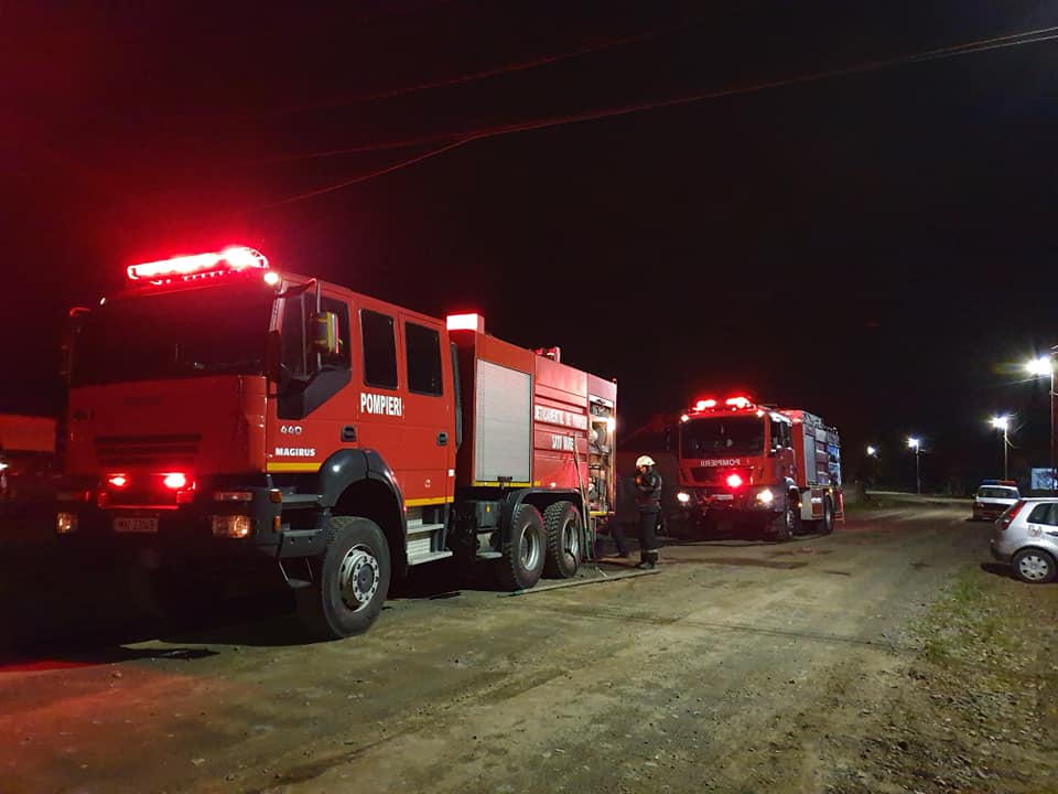 Incendiu la o mare fabrică din Satu Mare! Intervenție de urgență a pompierilor