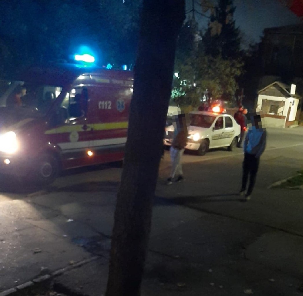 FOTO/VIDEO. Intervenție în forță a Poliției Satu Mare. Femeie agresată pe stradă