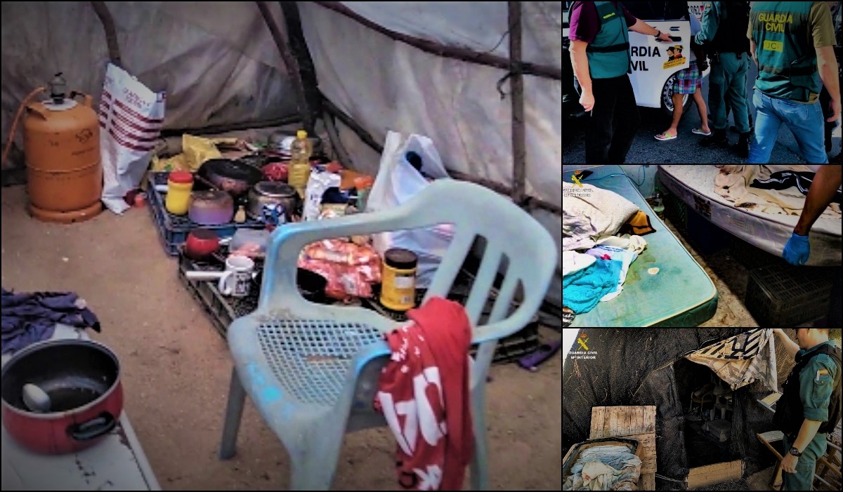 FOTO. Sclavi în Spania. În ce condiții erau ținuți românii plecați la muncă în străinătate