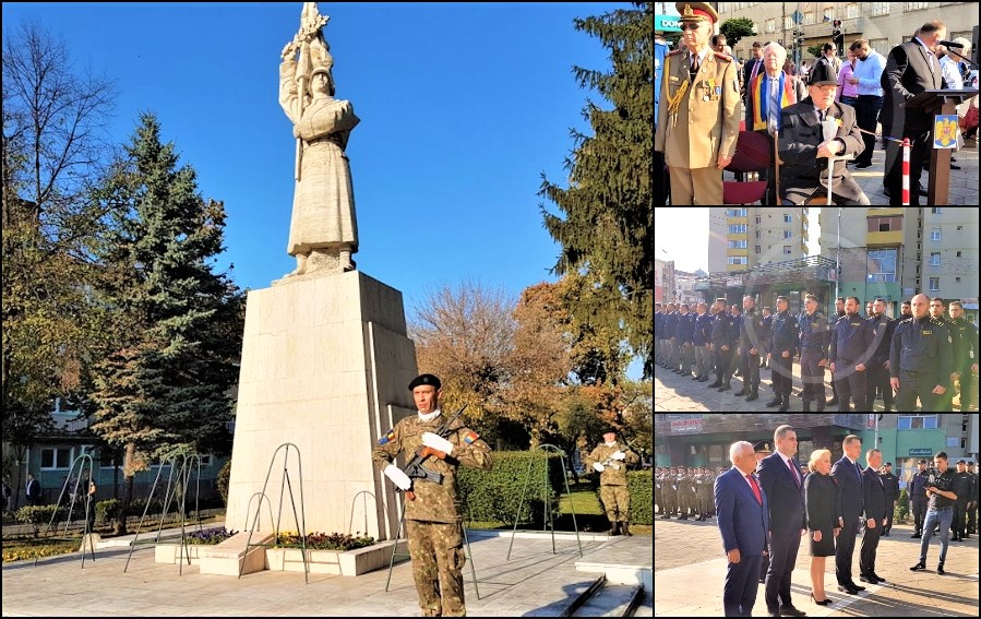 FOTO/VIDEO. Onor Armatei Române! Militarii, aplaudați la Satu Mare