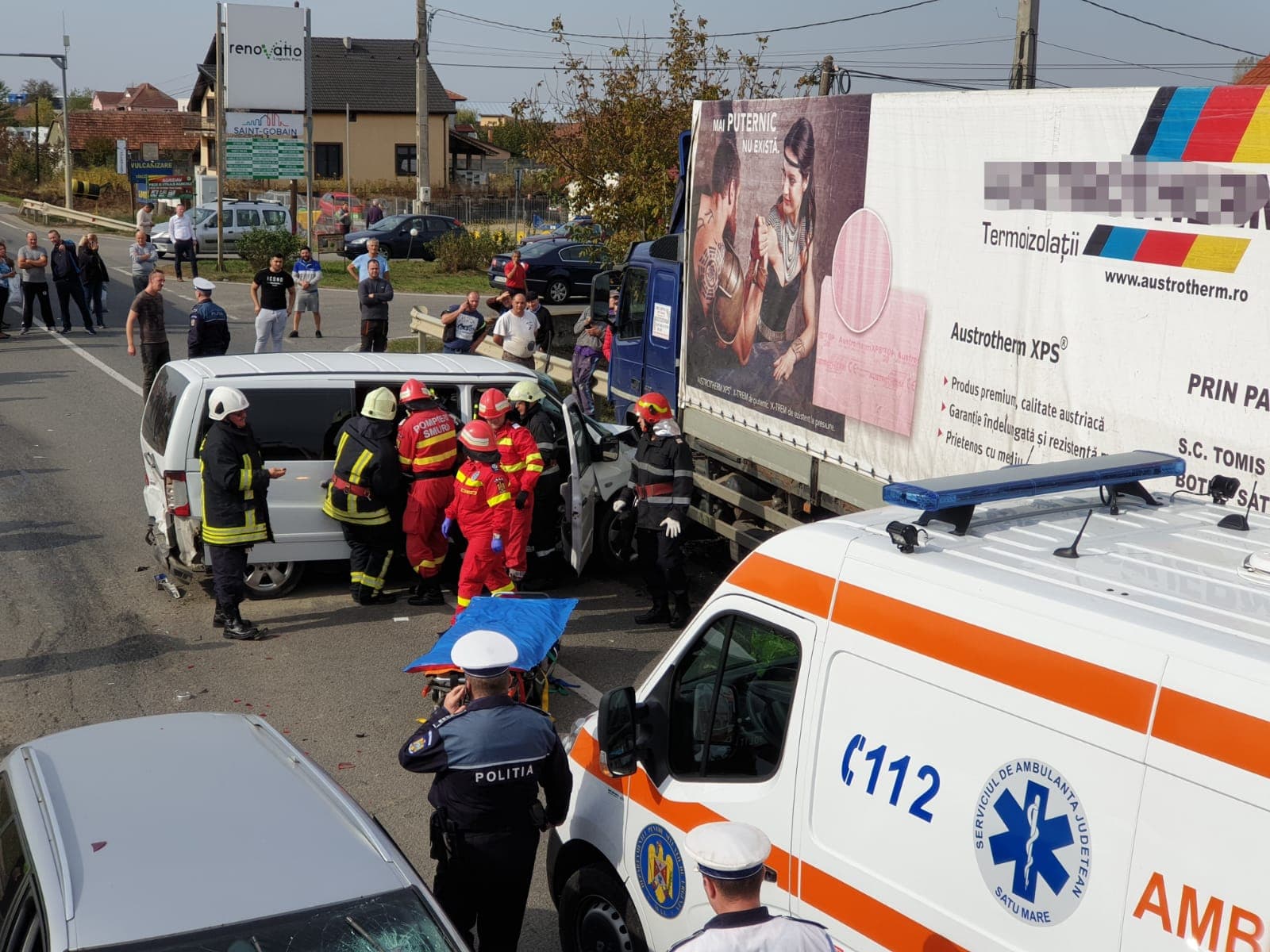 FOTO. Concluziile polițiștilor în cazul accidentului de pe Drumul Careiului