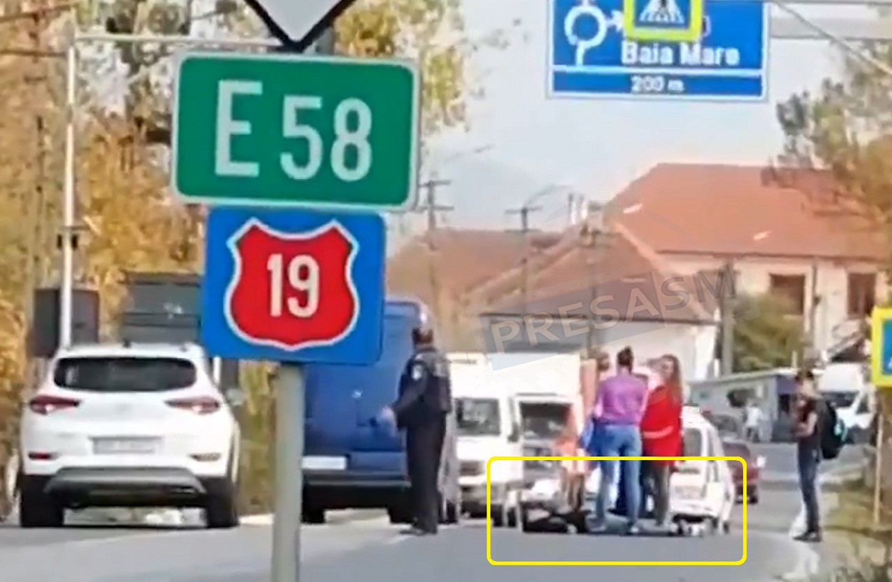 VIDEO. Accident grav lângă școală. Elev (13 ani) lovit de o mașină, în Livada