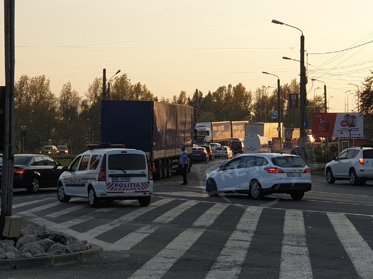 FOTOGALERIE. Infern pe șosele. Primăria Satu Mare anunță când se termină nebunia