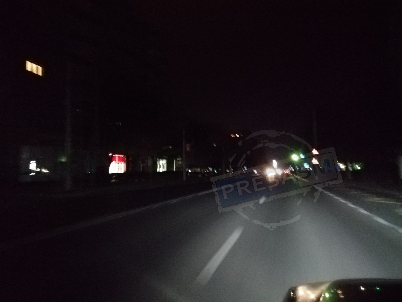 FOTOGALERIE. Pană de curent pe Drumul Careiului. Atenție, șoferi și pietoni!