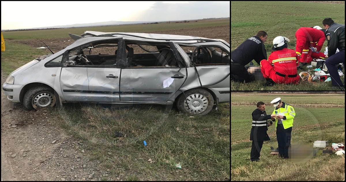 FOTO/VIDEO. Tânăr sătmărean, decedat într-un accident! Un medic a încercat să-l salveze