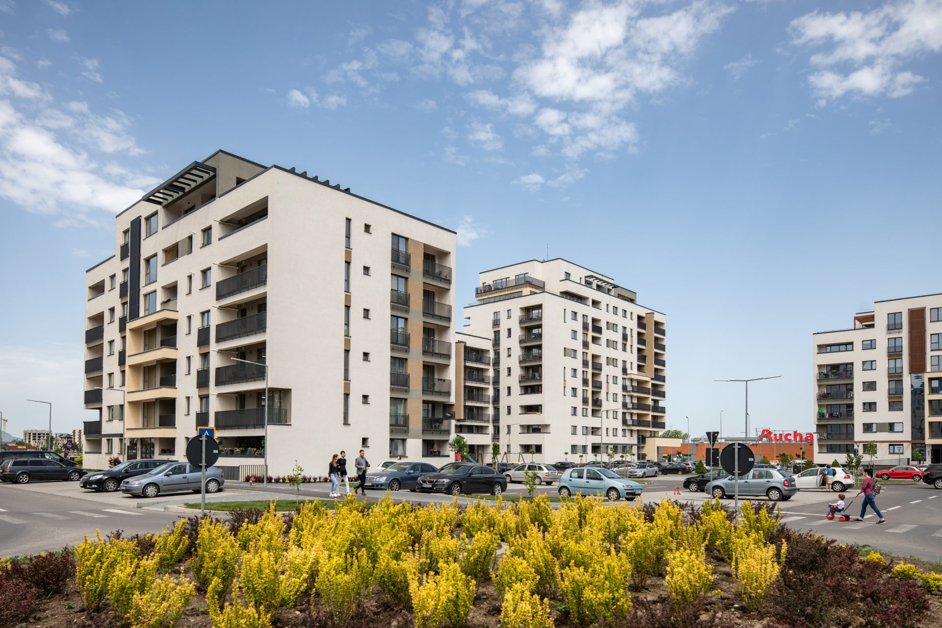 FOTO. Ceetrus se grăbește să construiască un cartier pe Drumul Careiului, lângă Auchan