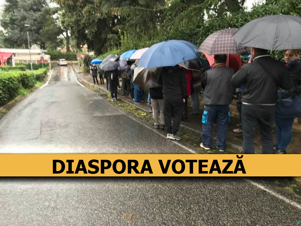 FOTO/VIDEO. Diaspora votează. S-ar putea atinge un nou record de prezență